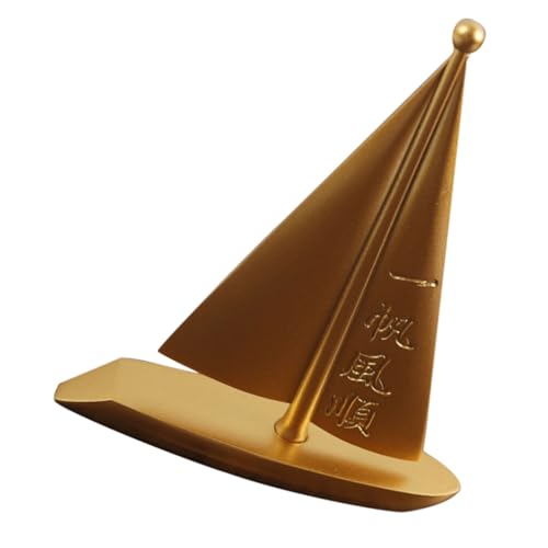 JUMPLAWN Nautische Messing Boot Figur Segelboot Dekoration Für Zuhause Wohnzimmer Büroaccessoires Und Tischdekorationsobjekte JUMPLAWN Nautische Messing Boot Figur Segelboot Dekoration Für Zuhause Wohnzimmer Büroaccessoires Und Tischdekorationsobjekte von JUMPLAWN