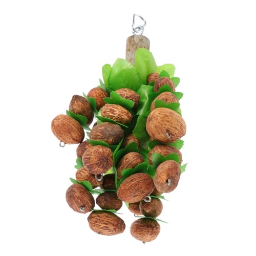 JUMPLAWN Papagei Kauspielzeug Für Vögel Vogelspielzeug Schleifspielzeug Für Haustiervögel Papageienspielzeug Beißspielzeug Für Papageienkäfig von JUMPLAWN