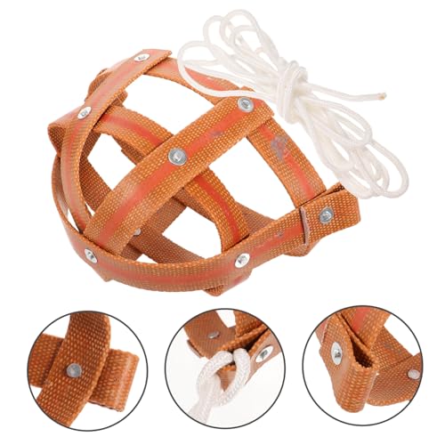 JUMPLAWN Pferdemaulkorb aus Atmungsaktivem Mittelgroß mit Langer Leine Schützt vor Beißen und Verhindert Fressen Langlebig und Komfortabel für Weide und Nutztiere JUMPLAWN Pferdemaulkorb aus Atmungsaktivem Mittelgroß mit Langer Leine Schützt vor Beißen und Verhindert Fressen Langlebig und Komfortabel für Weide und Nutztiere von JUMPLAWN