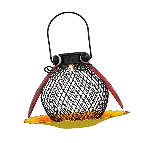 JUMPLAWN Solar Bird Feeder Solar Powered Hanging Bird Feeder with LED Garden Light for Backyard and Patio and Outdoor Decor JUMPLAWN Solar Bird Feeder Solar Powered Hanging Bird Feeder with LED Garden Light for Backyard and Patio and Outdoor Decor von JUMPLAWN