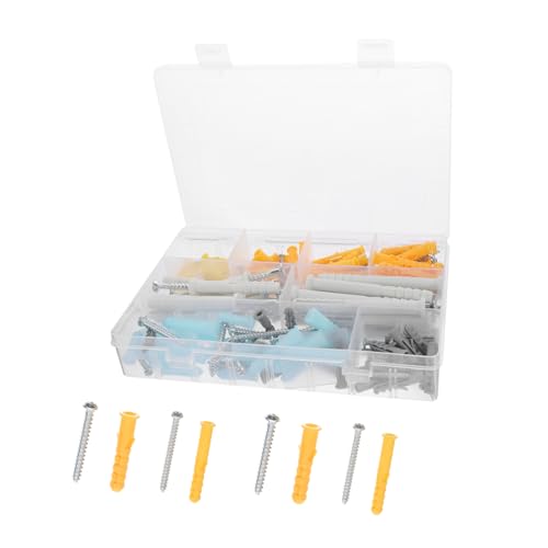 JUMPLAWN Teiliges Selbstschneidende Gipskartondübel und Schrauben Schwerlastfähige Kunststoff und Gummiexpansionsanker Einfache Montage für Stabile Befestigungen bei Renovierungen und von JUMPLAWN