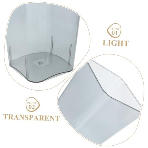 JUMPLAWN Transparenter Regenschirmständer aus Robustem Kunststoff Wasserdichter Runder Aufbewahrungseimer für Eingangsbereich Platzsparend mit Großer Kapazität für Zuhause Hotel und Büro von JUMPLAWN