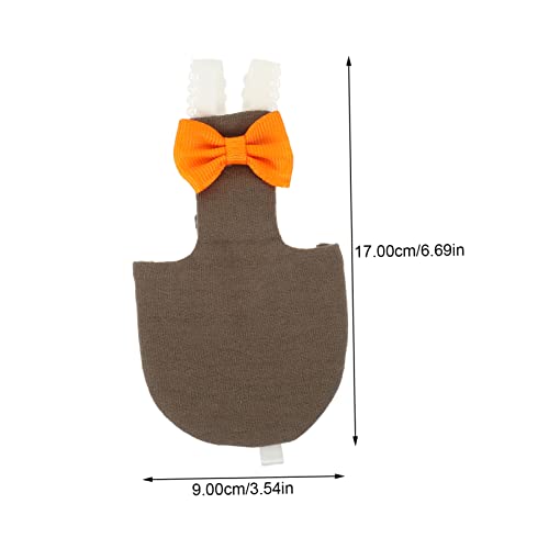 JUMPLAWN Vogelwindel aus Baumwollstoff Hautfreundlich Waschbar Leicht Verstellbar Kleine für Wellensittiche Papageien und Sittiche Haustierkleidungsstück Modischer Vogelfluganzug von JUMPLAWN