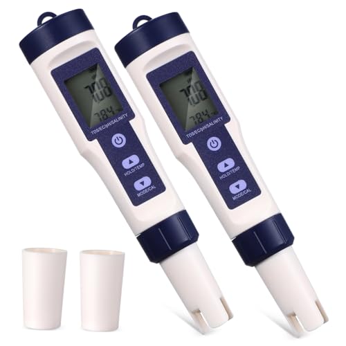 JUMPLAWN Wasserqualitätsprüfer Tragbarer Ph Ec Tester mit Präziser Temperaturmessung für Pools Aquarien und Trinkwasser Wassertester für Einfache Handhabung JUMPLAWN Wasserqualitätsprüfer Tragbarer Ph Ec Tester mit Präziser Temperaturmessung für Pools Aquarien und Trinkwasser Wassertester für Einfache Handhabung von JUMPLAWN