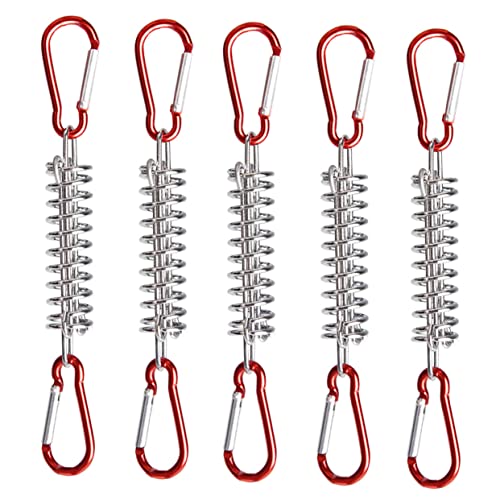 JUMPLAWN Windfester Zeltclip Windseile Outdoor Haken für Camping Zeltabspannung und Gartenarbeit Langlebiges Stahlmaterial Verstellbares Design für Windige von JUMPLAWN