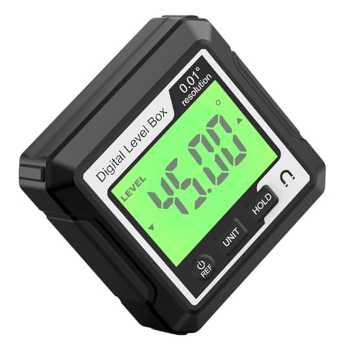 JUMPLAWN Winkelmesser mit LCD Display Tragbarer Mini Inklinometer und Wasserwaage Magnetisch Präzise Messung für Holzbearbeitung Autoreparaturen und Maschinenpositionierung Leicht und JUMPLAWN Winkelmesser mit LCD Display Tragbarer Mini Inklinometer und Wasserwaage Magnetisch Präzise Messung für Holzbearbeitung Autoreparaturen und Maschinenpositionierung Leicht und von JUMPLAWN
