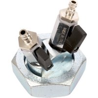 JUMTEC Gasprüfanschluß Einrohr DN25 m.2xKugelhahn 28 832 von JUMTEC