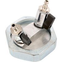 JUMTEC Gasprüfanschluß Einrohr DN40 m.2xKugelhahn+Überw. von JUMTEC