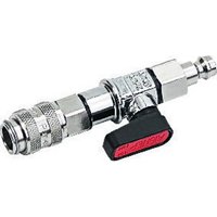 jumtec Kugelhahn steckbar NW5 Kupplung offen / Nippel NW5 von JUMTEC