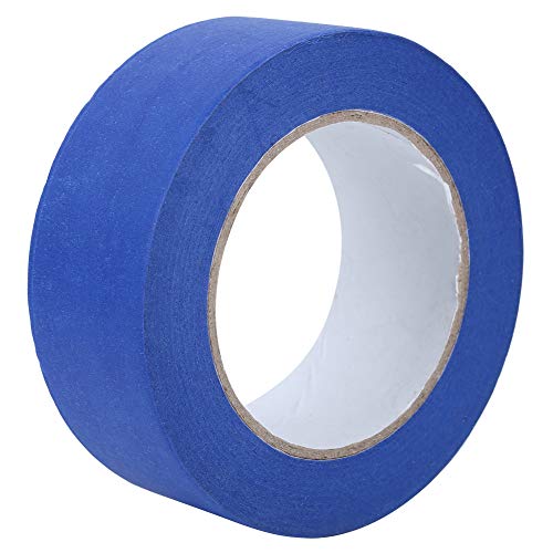 JUMZ Blaues Abdeckband, 45 mm x 50 m, praktisches blaues Malerband für das Büro, für DIY-Kunst, für Zuhause, zum Basteln, für die Dekoration von Automobilen, zum Beschriften von JUMZ