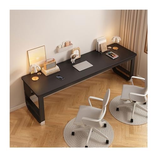 Computertisch Einfache Doppel-Computer-Schreibtisch-Kommode All-in-One-Desktop Kleiner Haushalts-Langer Schreibtisch Studenten-Studientisch Schreibtisch Schreibtisch für Homeoffice(Schwarz,100x60x74cm Computertisch Einfache Doppel-Computer-Schreibtisch-Kommode All-in-One-Desktop Kleiner Haushalts-Langer Schreibtisch Studenten-Studientisch Schreibtisch Schreibtisch für Homeoffice(Schwarz,100x60x74cm von JUNCHENG1008