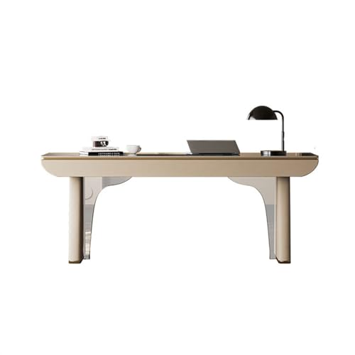 Computertisch Leichter Luxus-Schreibtisch, modern, schlicht, Premium-Feeling, Wohnzimmer-Schreibtisch, Heim-Arbeitszimmer, kleiner Haushalts-Schreibtisch aus Steinplatte aus Acryl Schreibtisch für Hom von JUNCHENG1008