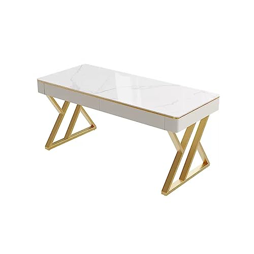 Computertisch Rock Board Schreibtisch Schlafzimmer Kleiner Haushalt Einfacher PC-Tisch Kombination Home-Office-Schreibtisch Einfacher moderner PC-Tisch Schreibtisch für Homeoffice(50*100*75cm) von JUNCHENG1008