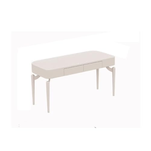 JUNCHENG1008 Computertisch Creme Wind Schreibtisch Licht Luxus Moderne Minimalistischen Schiefer Home-Office Schreibtisch Studie Schlafzimmer PC Tisch Tisch Schreibtisch für Homeoffice(180x70x75cm) von JUNCHENG1008