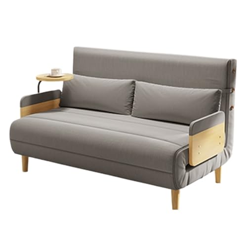 JUNCHENG1008 Klappbares Schlafsofa Klappbares Schlafsofa, Multifunktions-Klapphocker mit Verstellbarer Rückenlehne, moderner Cabrio-Stuhl, for Zuhause, Büro, Wohnheim(Weiß,120cm) von JUNCHENG1008
