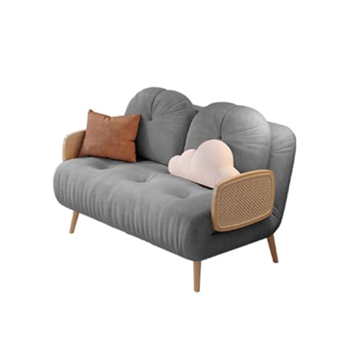 JUNCHENG1008 Klappbares Schlafsofa Klappbares Schlafsofa, verstellbare Rückenlehne, umwandelbarer Sessel, platzsparendes Design, geeignet for Schlafzimmer und Wohnzimmer(Grigio,120cm) von JUNCHENG1008