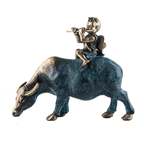 Schreibtischdeko Chinesische Bronze Cattle Ornamente Wohnzimmer TV Schrank Shepherd Junge Reiten EIN Bull Dekorative Handwerk Tischdekorationen Schreibtischdeko Chinesische Bronze Cattle Ornamente Wohnzimmer TV Schrank Shepherd Junge Reiten EIN Bull Dekorative Handwerk Tischdekorationen von JUNCHENG1008