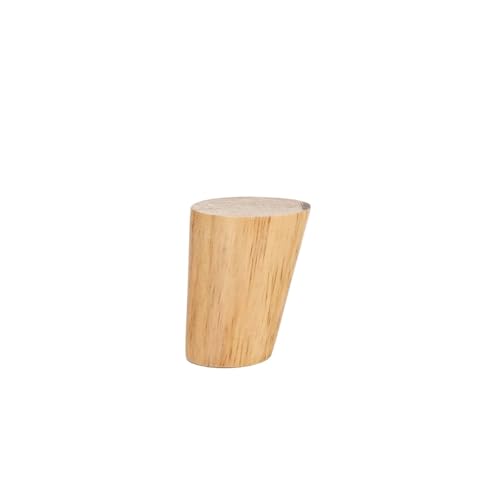 JUNCHENGBAO 4 stücke 6-15cm Holz Möbel Beine Geneigt Kegel Sofa Bett Schrank Tisch Und Stuhl Ersatz Füße Schrägen Fuß(Color:6cm Oblique) von JUNCHENGBAO