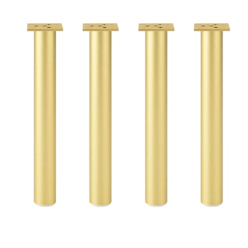 JUNCHENGBAO Aluminium-Küchenschrankfüße, Möbelfüße, Stützsäule, Bettfüße, Schrankfüße, verstellbare TV-Schrankbeine, Badezimmer(Color:Gold 30cm) von JUNCHENGBAO