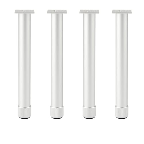 JUNCHENGBAO Möbelfüße, Schrankfüße, Aluminiumlegierung, Schrank, verstellbare Schrankbeine, dekorative Stützfüße, Bodenfüße, TV-Schrank(Color:35cm-4pcs) von JUNCHENGBAO