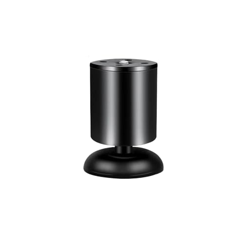 JUNCHENGBAO Verstellbare Möbelbeine aus Edelstahl, schwarz, weiß, Tischfüße, Ersatz for Schrank, Sofa, Metallfuß, Möbelbeschläge(Color:10cm Black) von JUNCHENGBAO