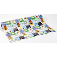 JUNG SCHÖNER VERPACKEN Geschenkpapier 50 cm  x 50 m mehrfarbig von JUNG SCHÖNER VERPACKEN