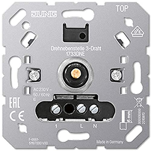 1733DNE Drehnebenstelle 3-Draht JUNG 1733DNE von JUNG