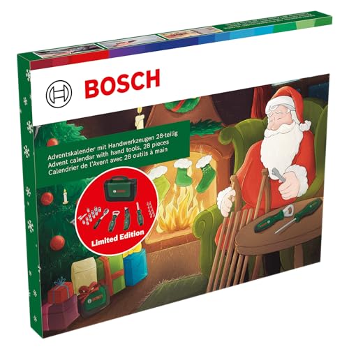 Bosch Adventskalender Werkzeug 2023 Männer, Wert 250 €, Heimwerker Werkzeugkalender für den Mann, Advent Kalender Werkzeuge Mann von JUNG