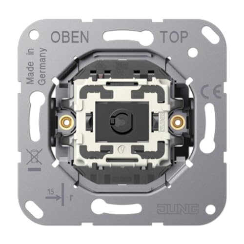 JUNG Kipptaster 1-polig Schließer K531EU von JUNG