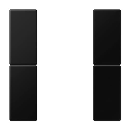 F50 2-Phasen LS Mod Tastenkombination schwarz matt (Referenz: Jung LS502TSASWM) von JUNG