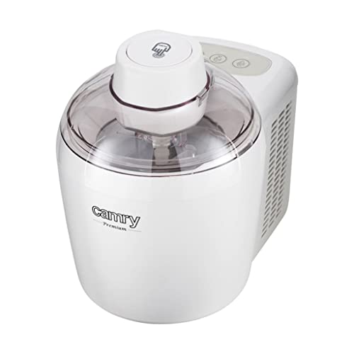 JUNG CAMRY CR4481 Eismaschine mit Kompressor, Selbstkühlend, 90W, 0,3 L Kapazität, für 1-2 Personen, perfekt für Eiscreme, Sorbets & Frozen Yoghurt von JUNG