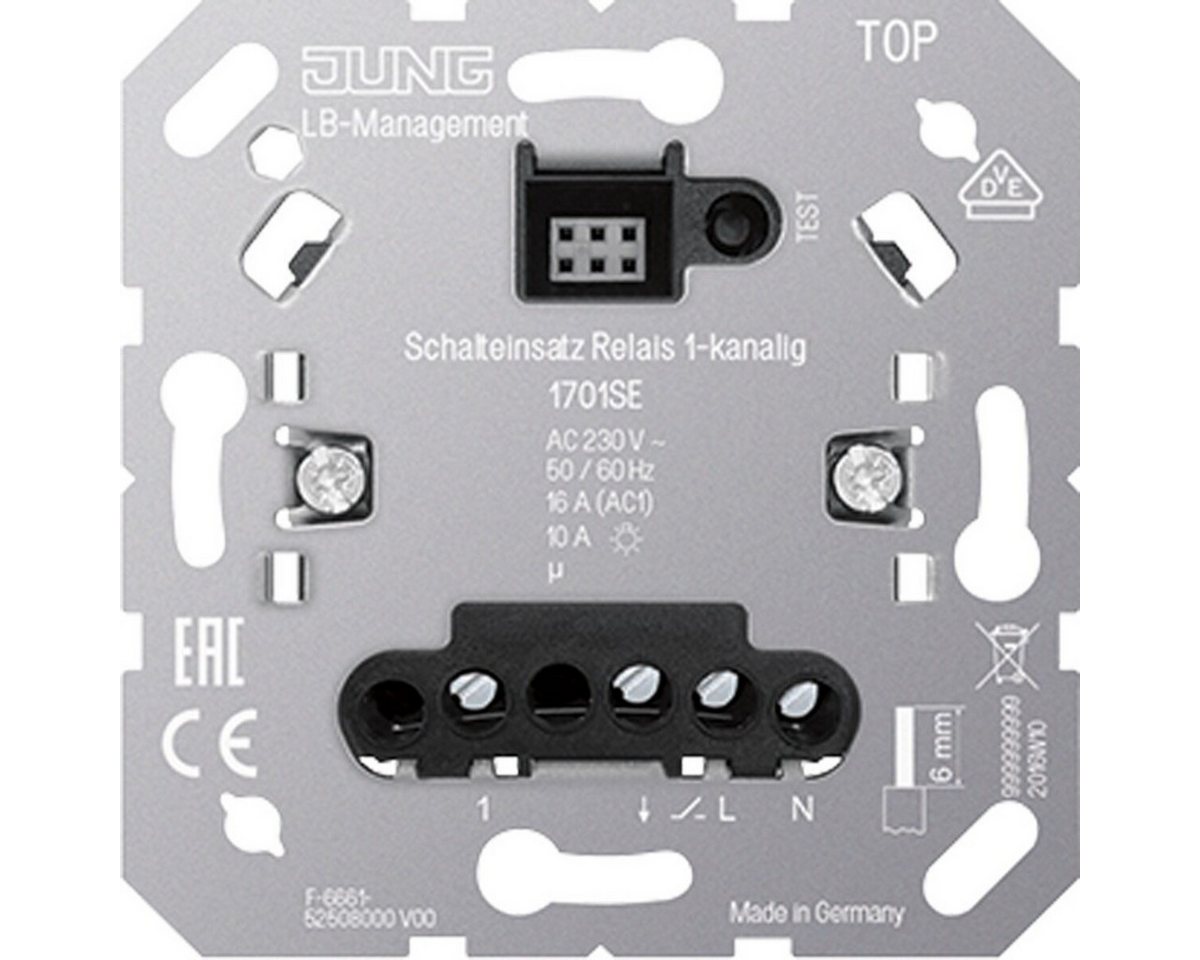 JUNG Klemmen Jung Schalteinsatz Relais 1701 SE von JUNG