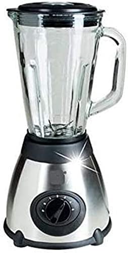 JUNG VitaSpeed Standmixer Mixer 500W, Eiscrusher mit Edelstahl Klingen, Blender 1,5 L Glasbehälter, Smoothiemixer mit 19.000 U/min, Obst Gemüse Zerkleinerer für Smoothie Milchshake von JUNG