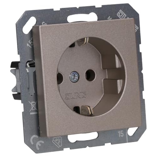 Jung 1520 CH Schuko Steckdose 16 A 250 V Serie A champagner 250 V Jung 1520 CH Schuko Steckdose 16 A 250 V Serie A champagner 250 V von JUNG