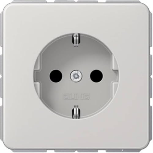 Jung 1520 LG Schuko Steckdose 16 A 250 V Serie CD lichtgrau 250 V von JUNG