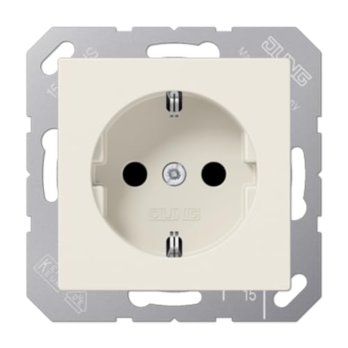 JUNG 1520 Schuko Steckdose 16 A 250 V Serie A weiß von JUNG