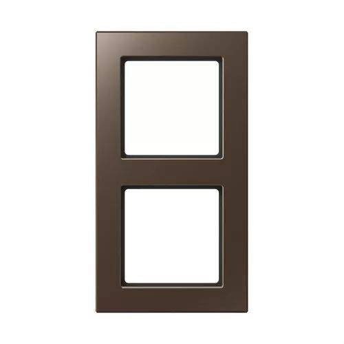 Jung 2fach Rahmen Braun AC582MO Jung 2fach Rahmen Braun AC582MO von JUNG