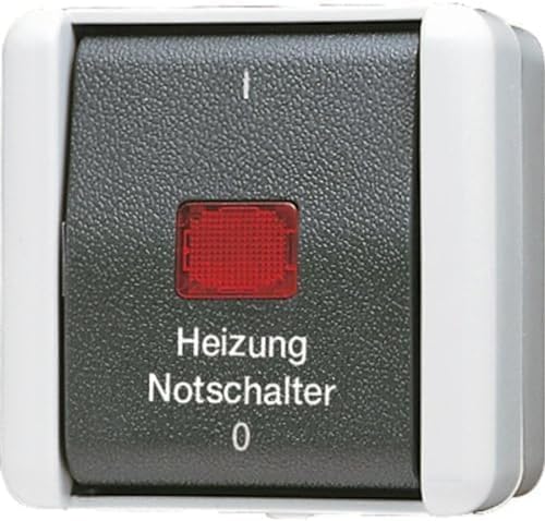 Jung 802HW Heizung-Notschalter aus 2-polig von JUNG