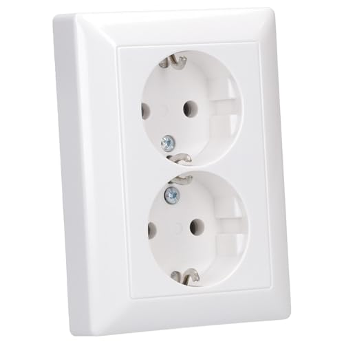 Jung AS5020UWW Schuko -Steckdose 2-fach von JUNG