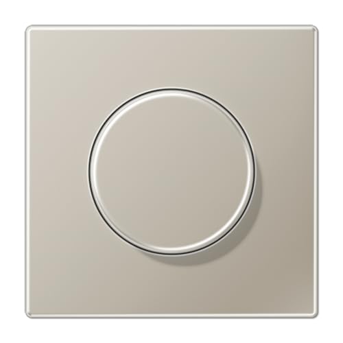 Jung ES1940 Zentralplatte Dimmer Taste Drehteller Stahl von JUNG
