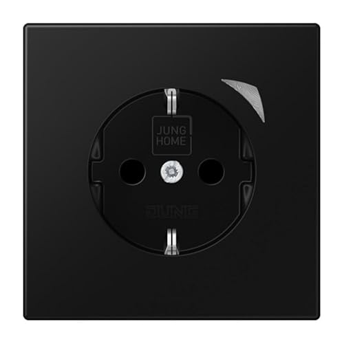 Jung Home BTLS1521SSWM Smart Steckdose Sprach- und Appsteuerung Kompatibel mit Alexa Steuerung über Bluetooth Graphitschwarz Jung Home BTLS1521SSWM Smart Steckdose Sprach- und Appsteuerung Kompatibel mit Alexa Steuerung über Bluetooth Graphitschwarz von JUNG