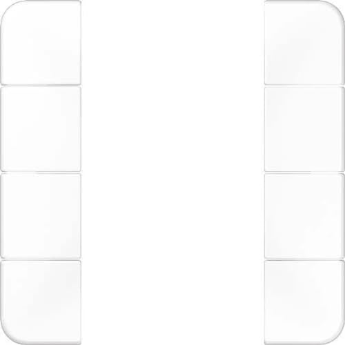 Jung KNX Spiel Tasten F50 KNX 4 fach für Serie weiß alpin von JUNG