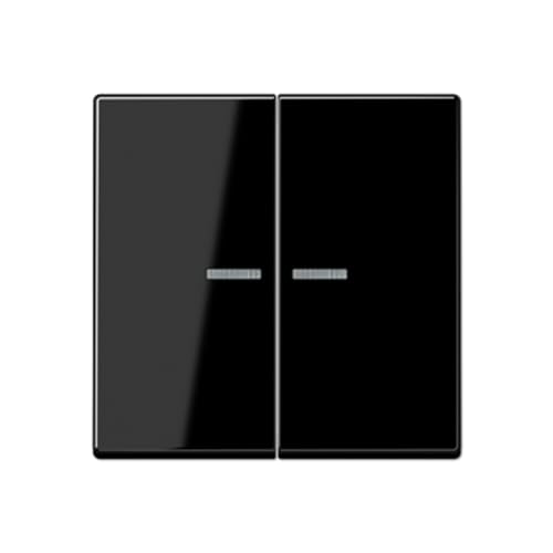 KNX RF 2-Phasen-Taste A schwarz (Referenz: Jung A10921STRFBFSW) von JUNG