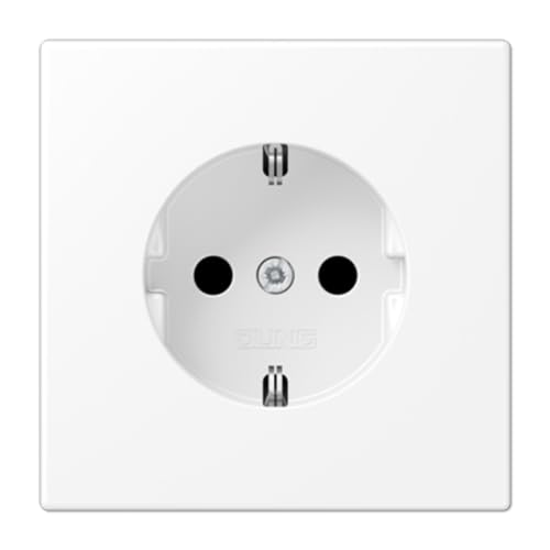 SCHUKO® LS Steckdose weiß matt (Referenz: Jung LS1520WWM) von JUNG