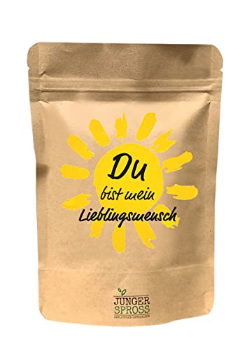 JUNGER SPROSS Pflanzbeutel - Du bist mein Lieblingsmensch von Junger Spross