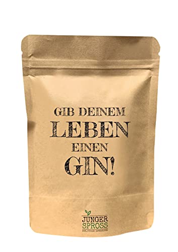 JUNGER SPROSS Pflanzbeutel - Gib deinem Leben einen Gin von Junger Spross
