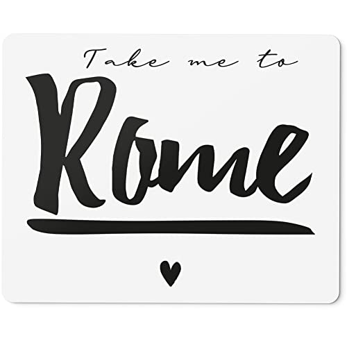 JUNIWORDS Mauspad Mousepad, Take me to Rome (1007695) von JUNIWORDS