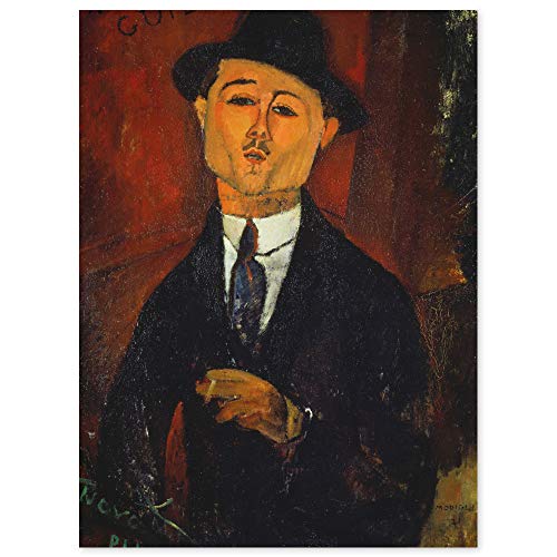 JUNIWORDS Poster, Amedeo Modigliani, Paul Guillaume, Novo Pilota, 30 x 40 cm von JUNIWORDS