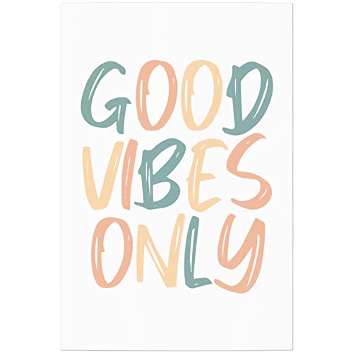 JUNIWORDS Poster, Good Vibes ONLY, 20 x 30 cm (1007474) von JUNIWORDS