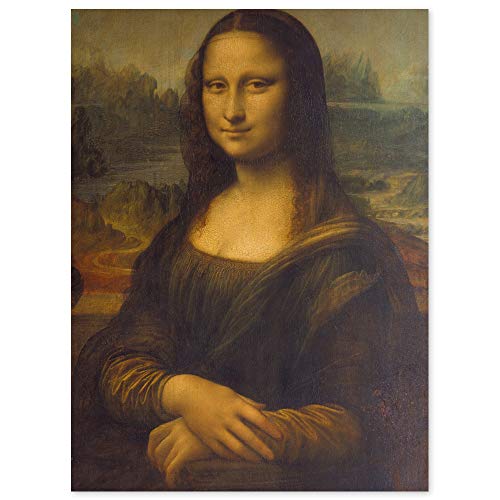 JUNIWORDS Poster, Leonardo da Vinci, Mona Lisa, 60 x 80 cm von JUNIWORDS